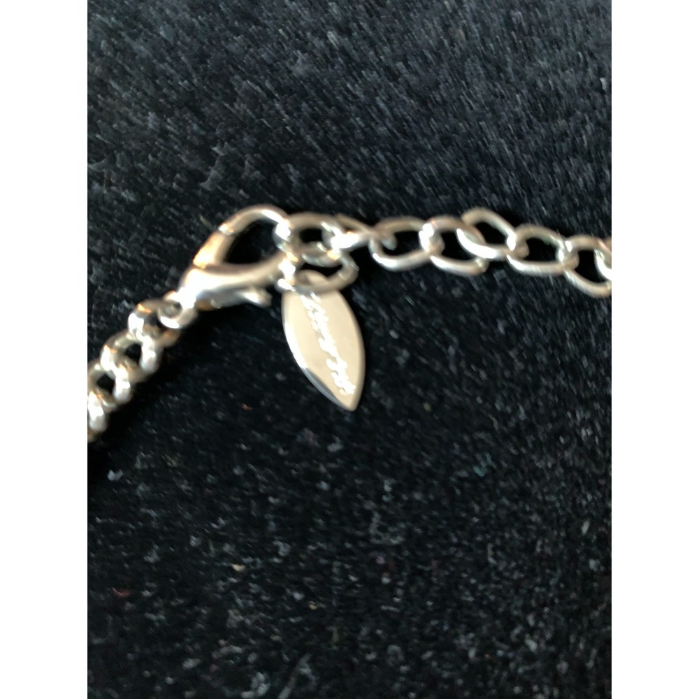 Coldwater Creek Turquoise Glass Stone Bead‎ Necklace - Picture 2 of 2